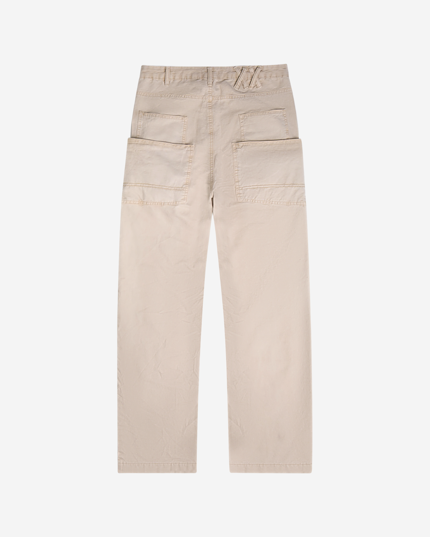 OVERDYED PAINTER PANT BIEGE