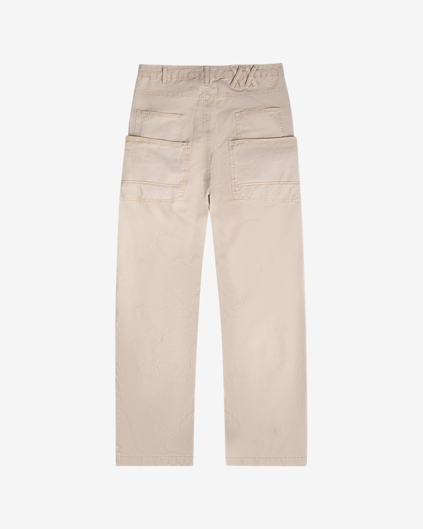 OVERDYED PAINTER PANT BIEGE