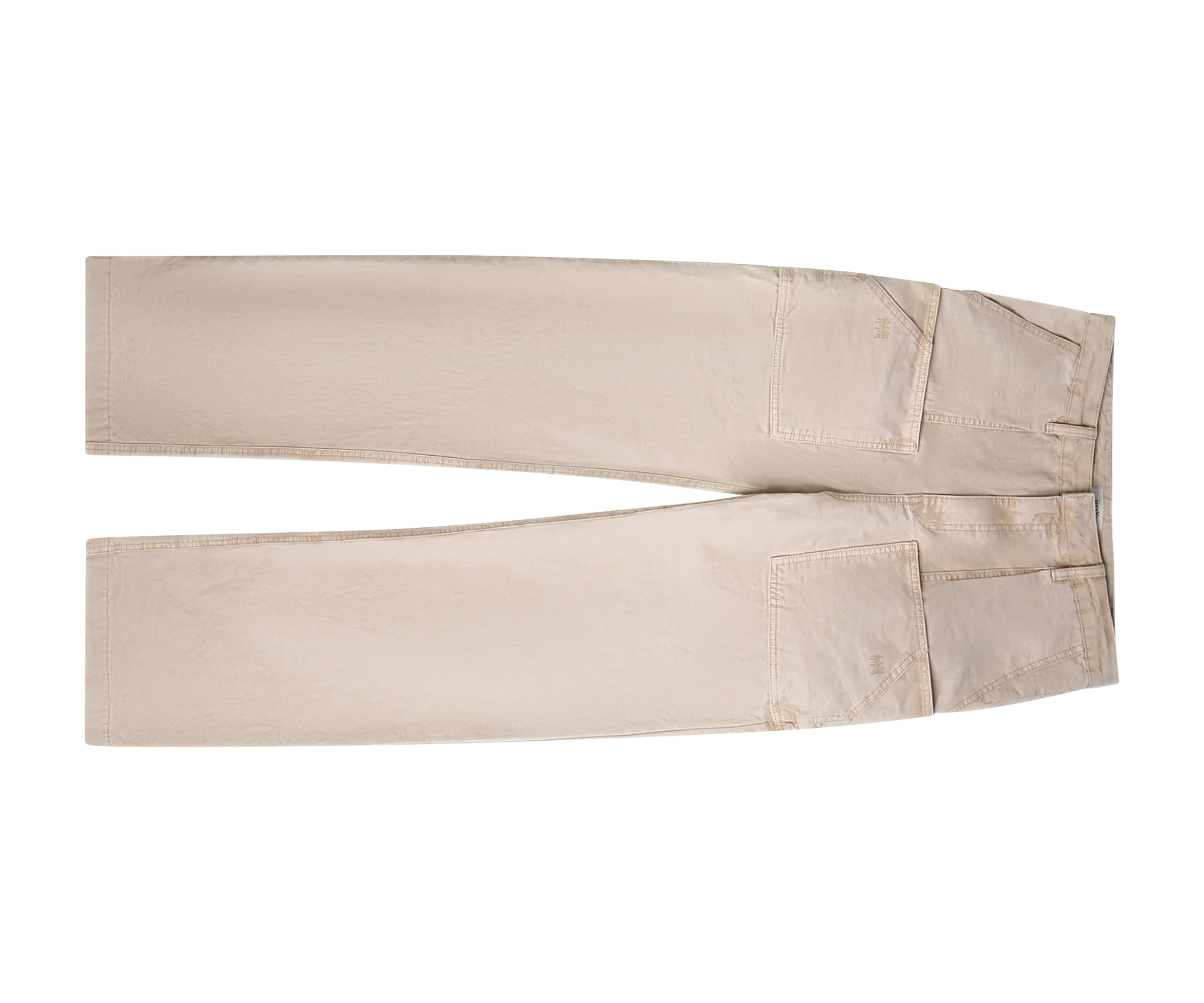 OVERDYED PAINTER PANT BIEGE