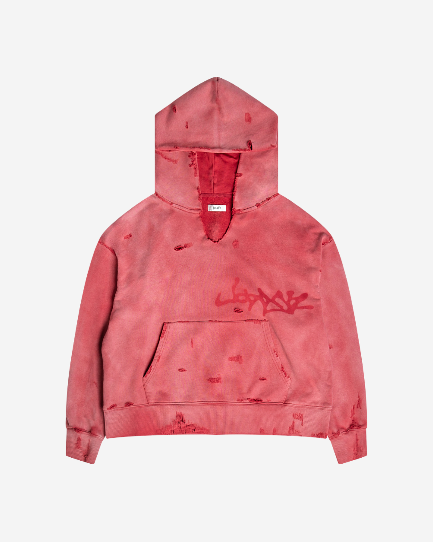 RECYCLED HOODIE BRICK