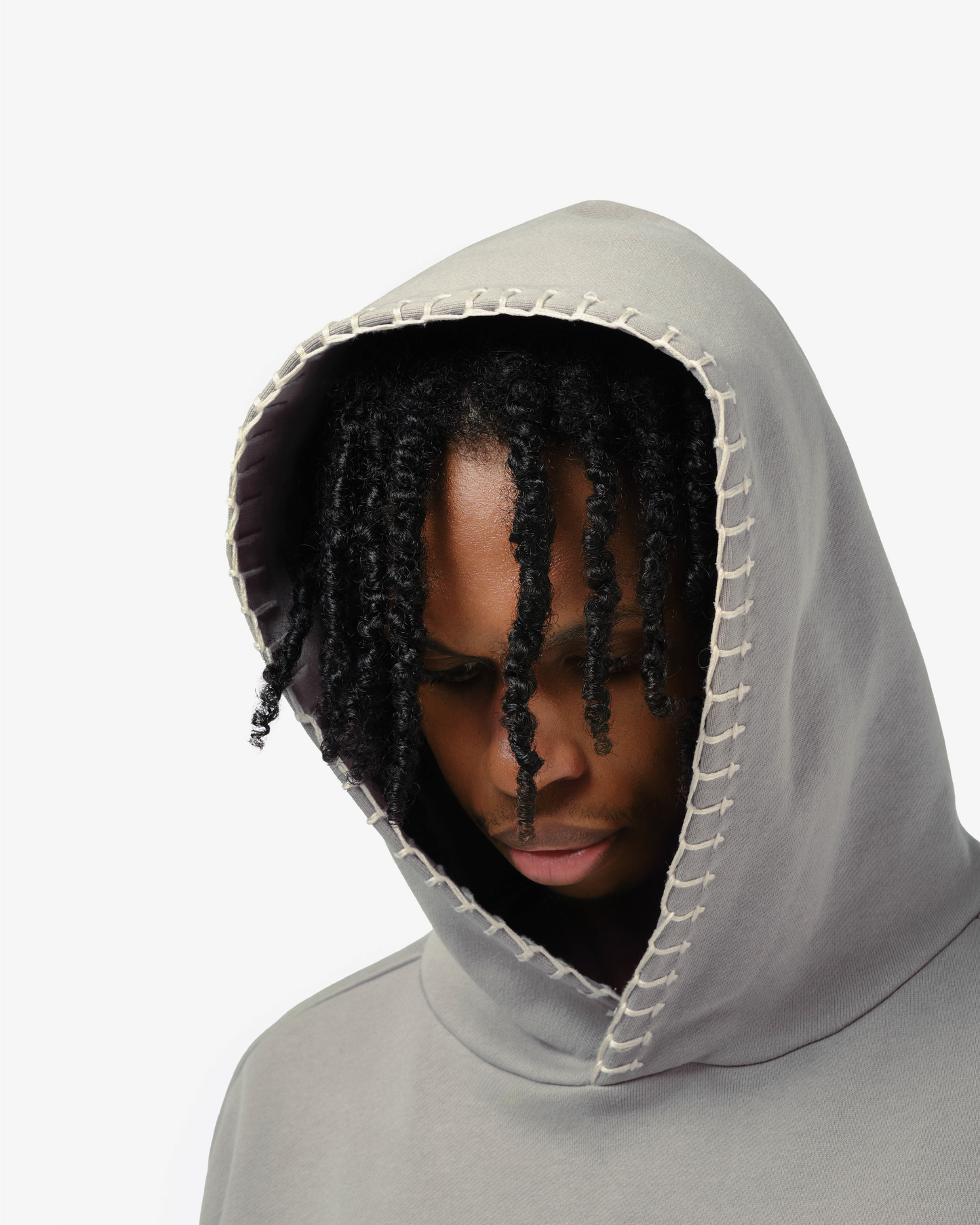STITCHWORK UNIFORM HOODIE SAGE